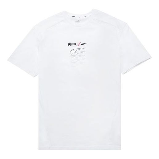PUMA RAD/CAL Graphic Tee 'White' 671716-02