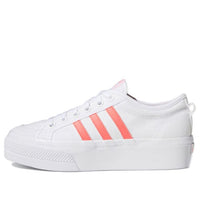 (WMNS) adidas Nizza Platform 'White Signal Pink' FY2260