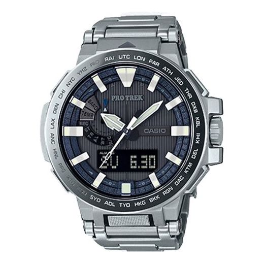Men's CASIO Outdoor mountaineering waterproof Sports Watch Mens Blue Analog PRX-8000GT-7PR