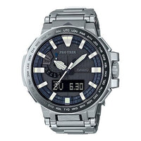Men's CASIO Outdoor mountaineering waterproof Sports Watch Mens Blue Analog PRX-8000GT-7PR