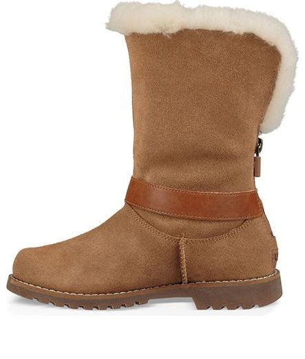 UGG Nessa Fleece Lined Big Boys Brown 1094577K-CHE