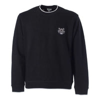 KENZO Tiger Head Pattern Round Neck Pullover Long Sleeves Unisex Black F765SW0054MD-99