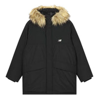 New Balance Warm Long Parka Jacket Asia Sizing 'Black' AMJ33330-BK