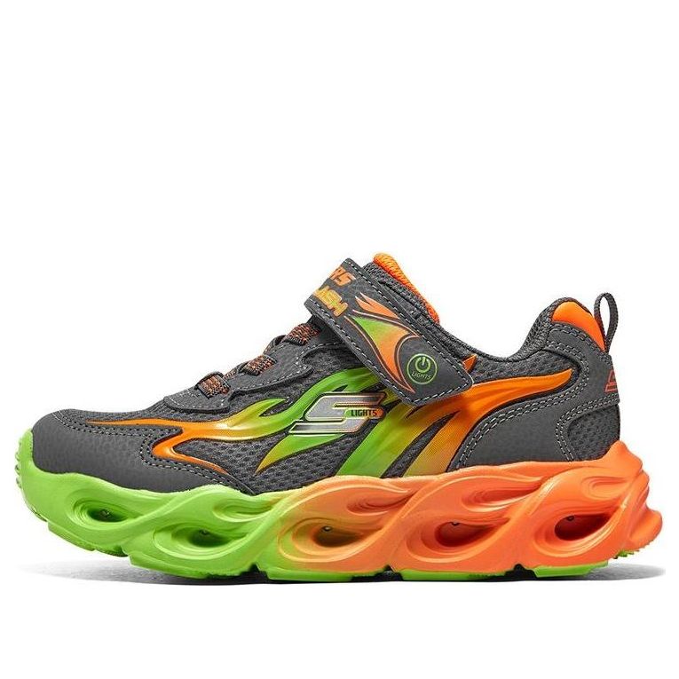 (GS) Skechers Thermo-Flash 'Grey Green Orange' 400103L-CCOR