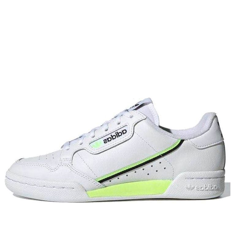 (GS) adidas Continental 80 J 'White Green' EG6820