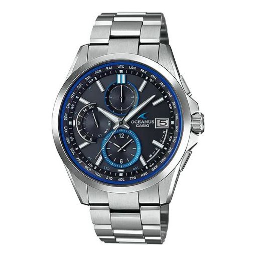 Casio Oceanus Analog Watch 'Silver Blue' OCW-T2600-1AJF