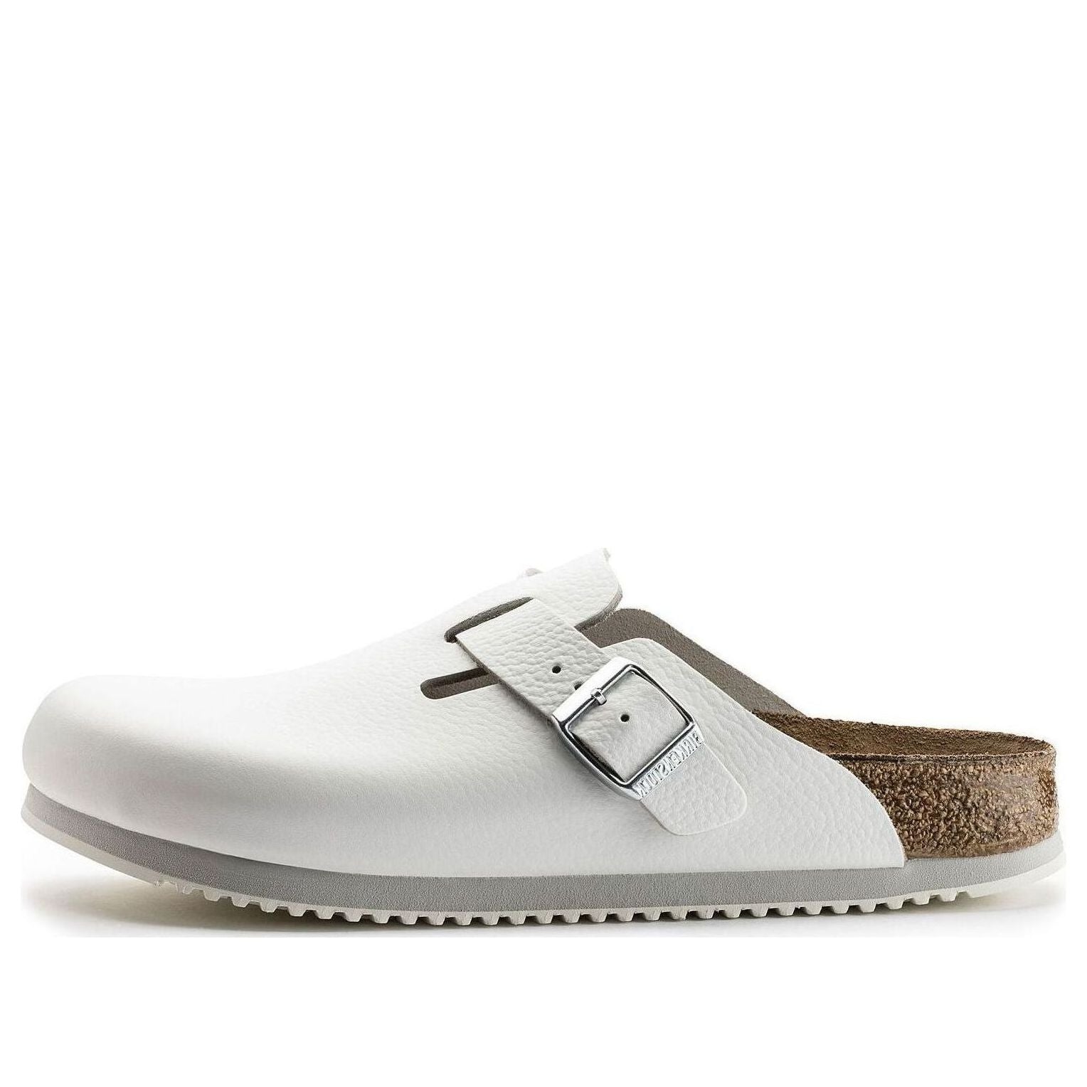 Birkenstock Boston Super Grip Leather 'White' 0060134