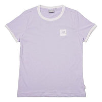 (WMNS) New Balance Sports Round Neck Short Sleeve Purple NEA2E012-DV