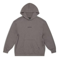 Balenciaga Back Hoodie Medium Fit 'Grey' 600583TNVH11227