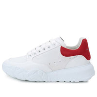 (WMNS) Alexander McQueen Court Trainer 'White Red' 633915WHZ969676