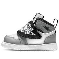 (TD) Air Jordan 1 Sky logo 'White Black Grey' BQ7196-102