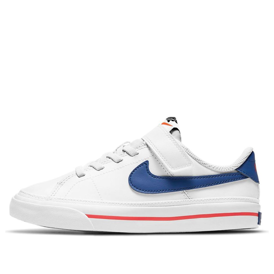 (PS) Nike Court Legacy 'White Deep Royal Blue' DA5381-107