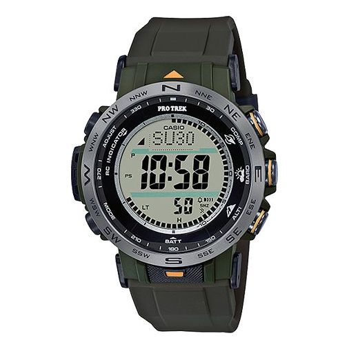 CASIO Solar Powered Sports Unisex Mens Dark Gray Digital PRW-30Y-3JF