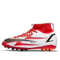 (GS) Nike Jr Mercurial Superfly 8 Academy CR7 MG Sneakers K Red/White DB2674-600
