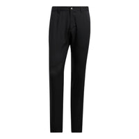 Men's adidas Solid Color Straight Golf Sports Pants/Trousers/Joggers Black HA6206