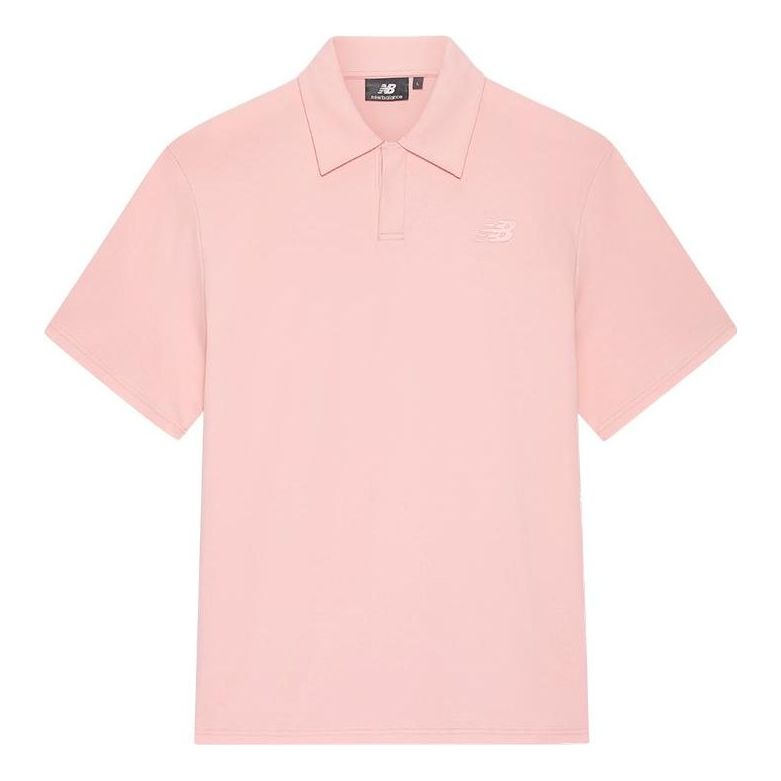 New Balance x Nice Rice SS23 Polo T-Shirt Asia Sizing 'Pink' 5FD27041-PK