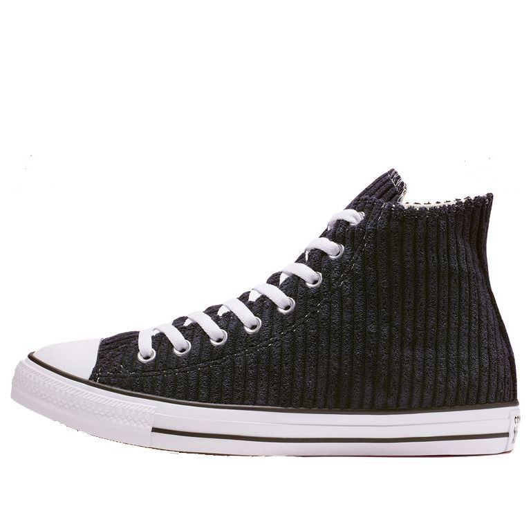 Converse Chuck Taylor All Star Wide Wale Cord High Top 'Black' 165146F