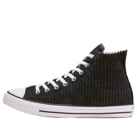 Converse Chuck Taylor All Star Wide Wale Cord High Top 'Black' 165146F