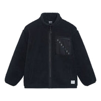 Li-Ning BadFive Pocket Polar Fleece Jacket 'Black' AFDSA67-4