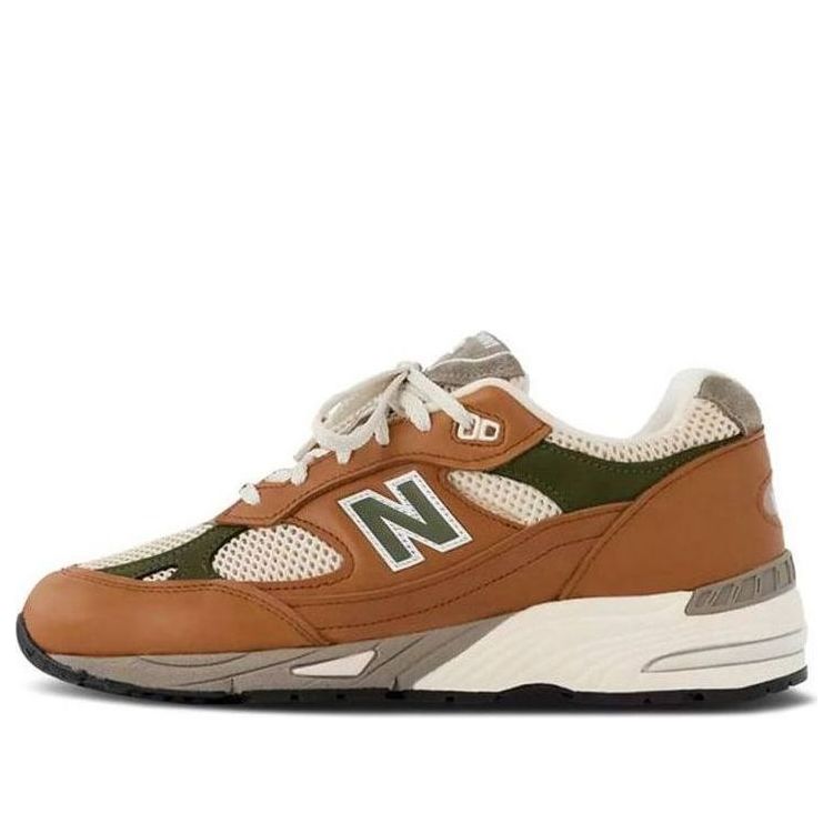 (WMNS) New Balance x Aime Leon Dore 991 Made in England 'Tan' W991LIO