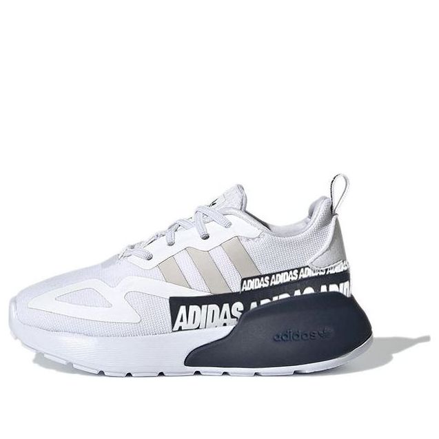 (TD) adidas ZX 2K 'Wordmark Heel Stripe - White' FY2636
