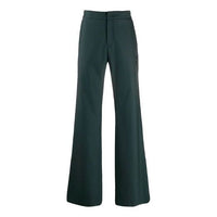 Men's Off-White Rear Suit Long Pants/Trousers Loose Fit Dark Green OMCA099E19E130020800