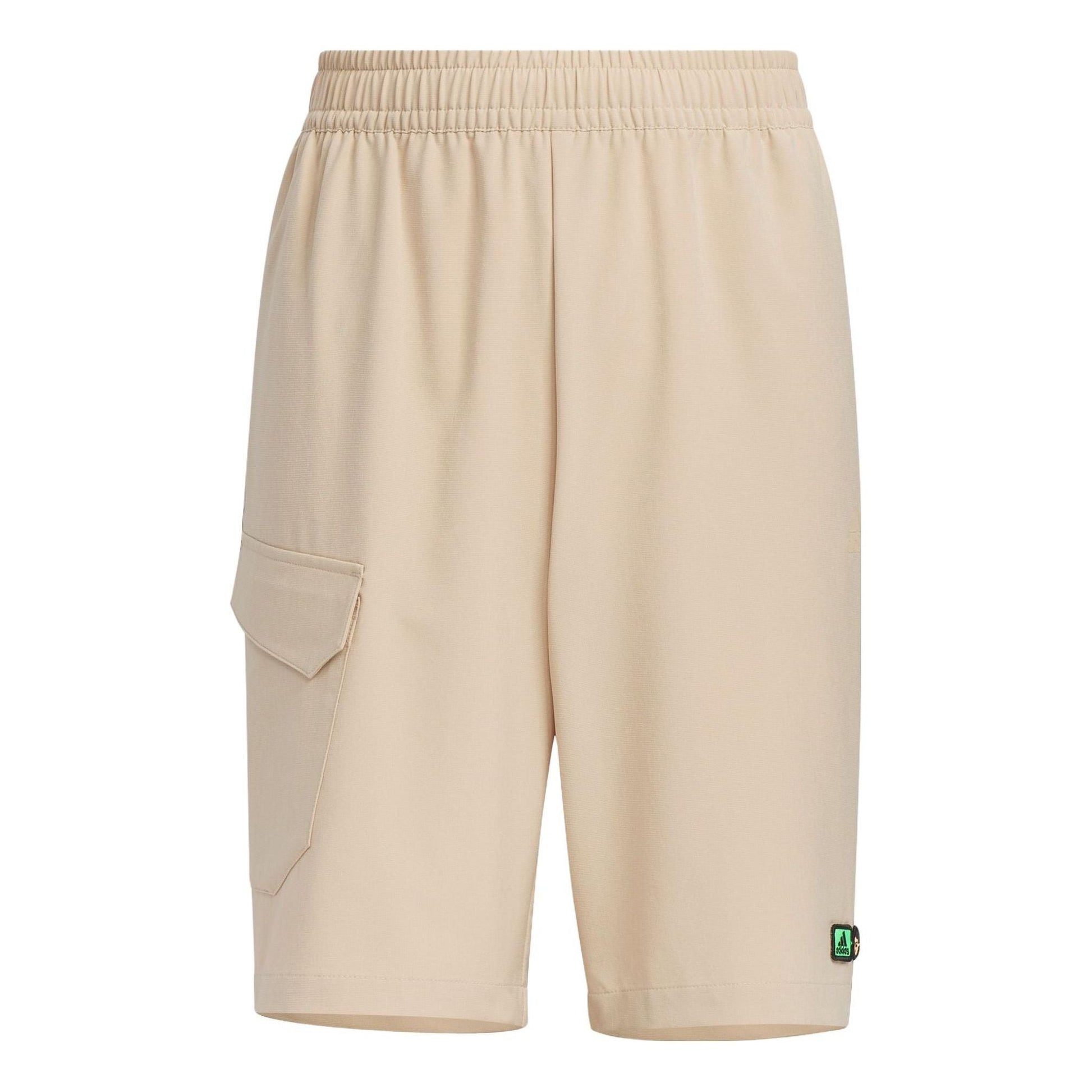 (GS) adidas x SEEBIN Woven Shorts 'Beige' IN3261
