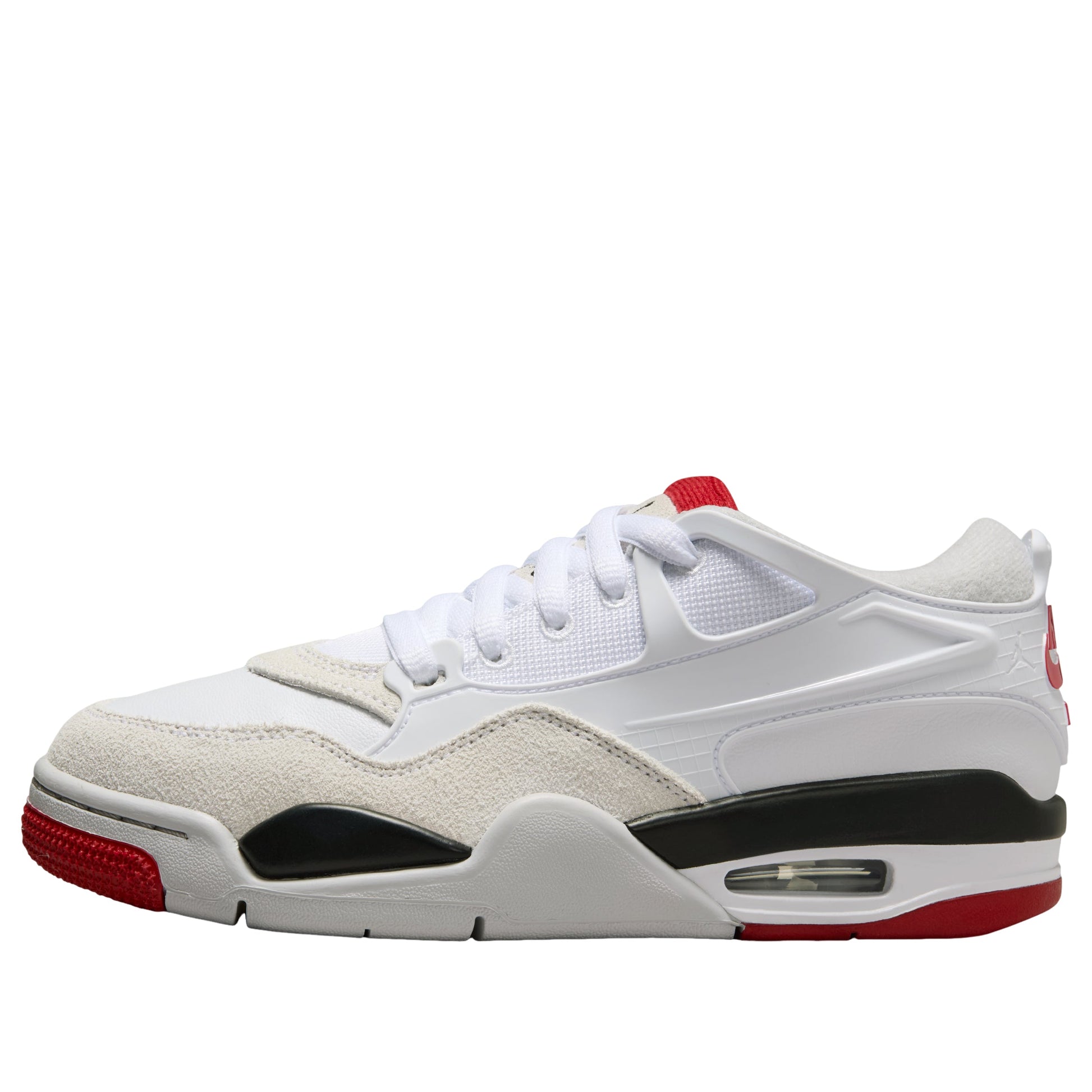(GS) Air Jordan 4 RM 'White Black Neutral Grey Varsity Red' FQ7938-102
