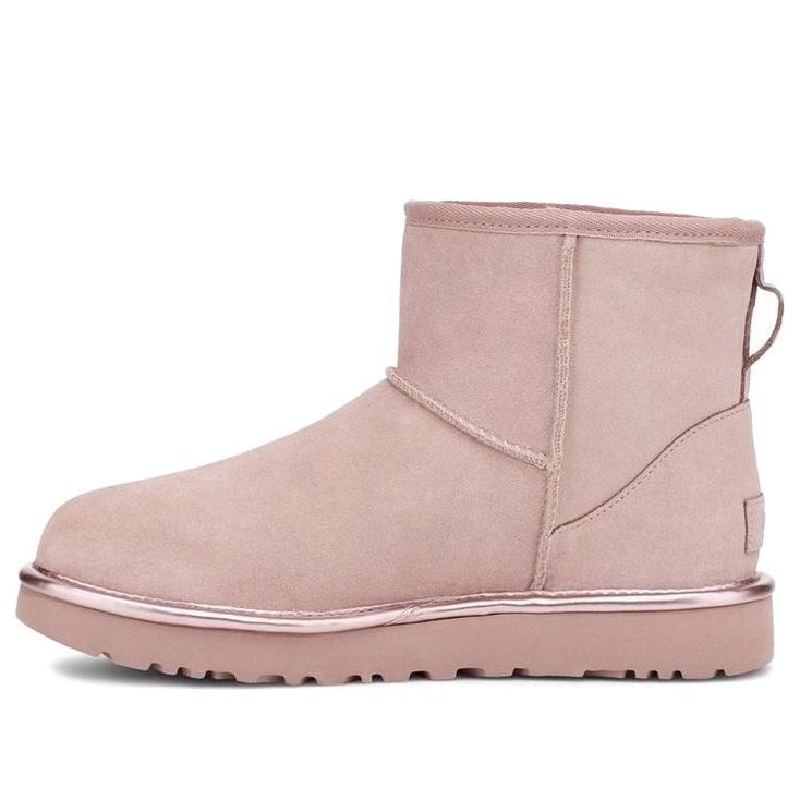 (WMNS) UGG Classic Mini UGG Rubber Logo 1110087-PCMT