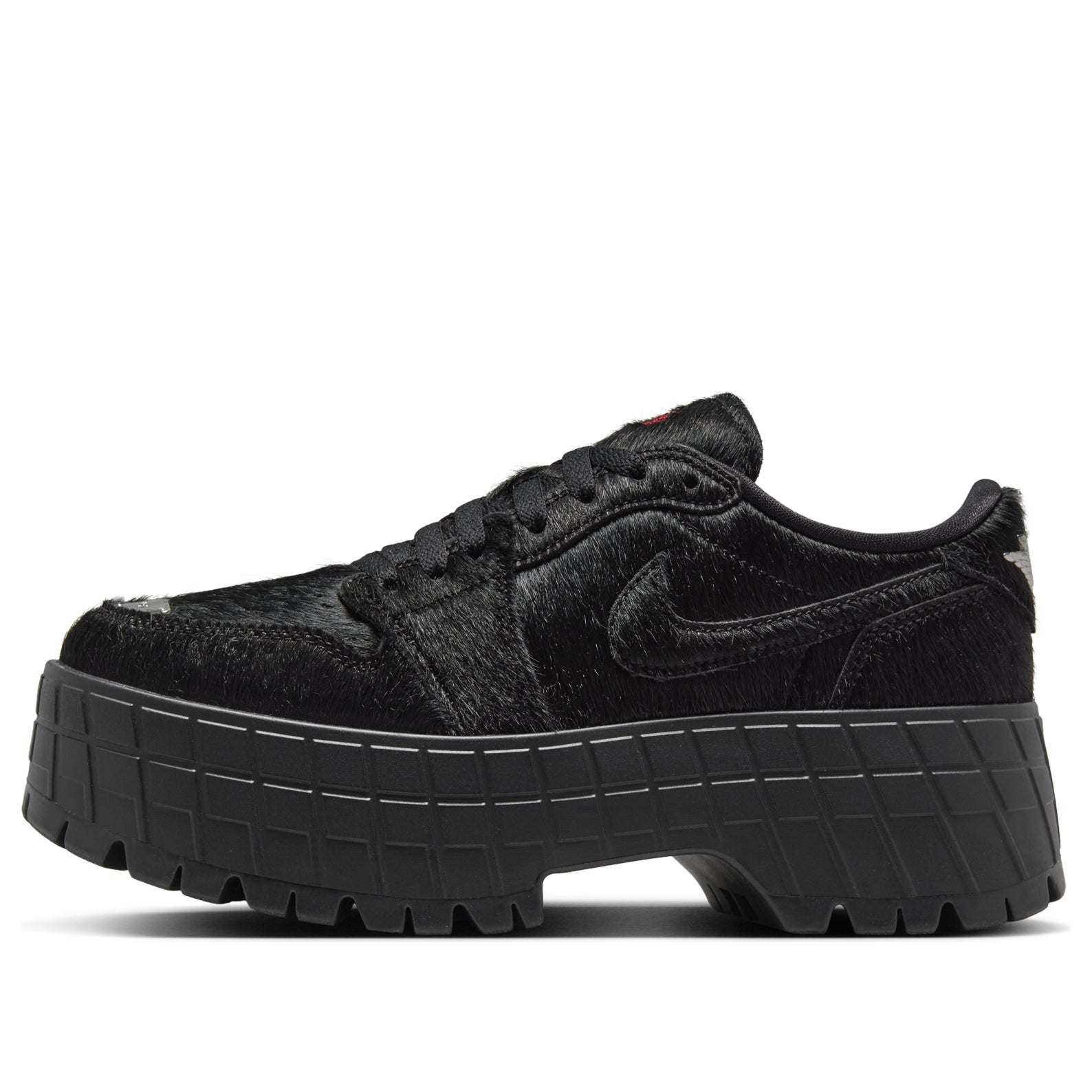 (WMNS) Air Jordan 1 Low Brooklyn 'Black Gym Red' IB7210-006