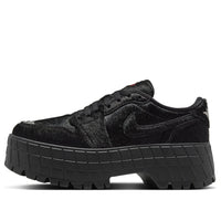 (WMNS) Air Jordan 1 Low Brooklyn 'Black Gym Red' IB7210-006
