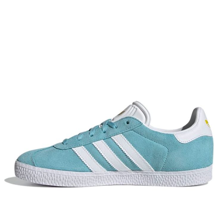 (GS) adidas Gazelle J 'Blue White Gold' FX6115