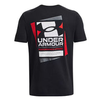 Under Armour Multicolor Box Logo T-shirt 'Black' 1370529-002