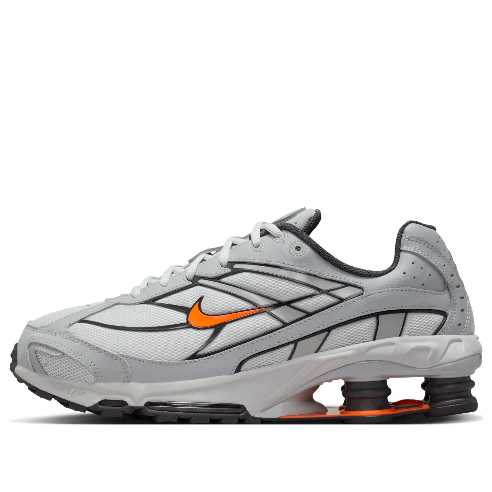 Nike Shox Ride 2 'Light Smoke Grey Total Orange' IO4296-004