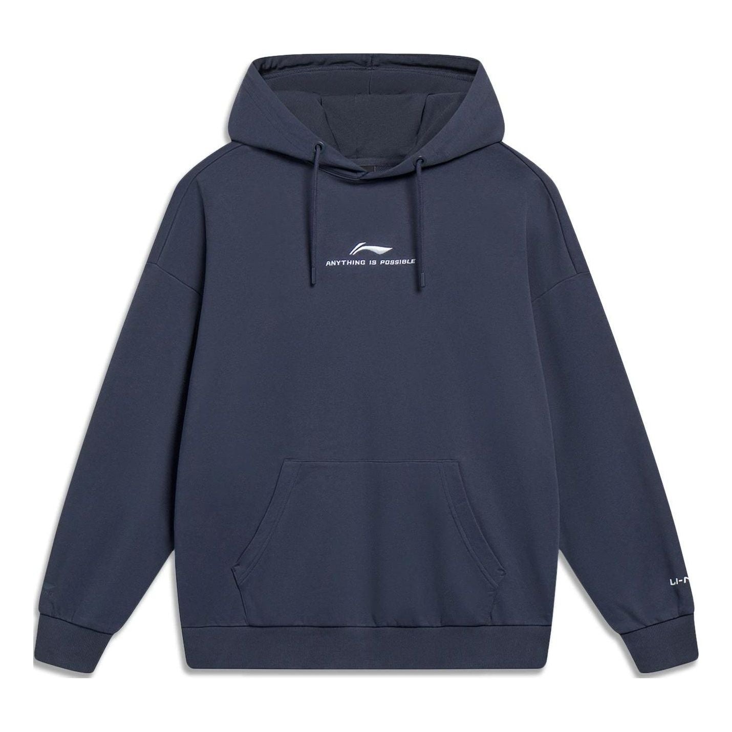 Li-Ning Anything Is Possible Graphic Hoodie 'Grey' AWDT597-2
