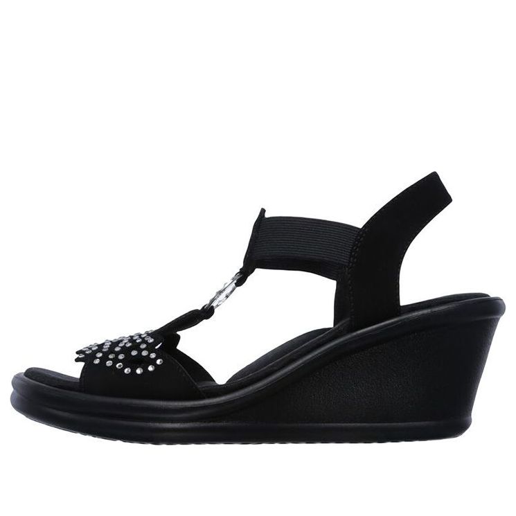 (WMNS) Skechers Rumblers Queen B 38558-BLK