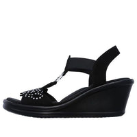 (WMNS) Skechers Rumblers Queen B 38558-BLK