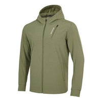 Skechers Thickened Woven Windbreaker Jacket 'Olive Green' P422M081