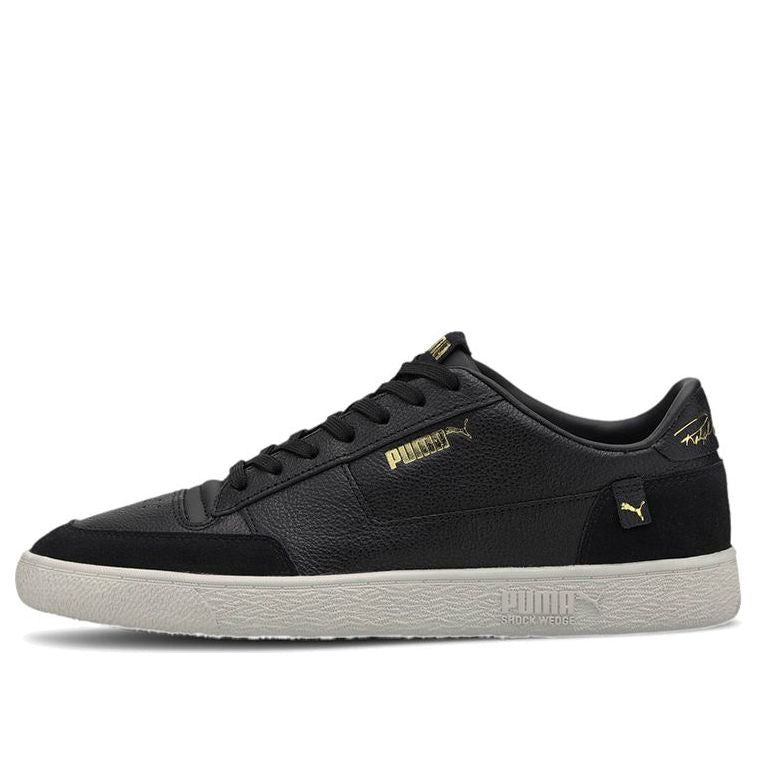 PUMA Ralph Sampson Mc Premium White/Gold/Black Low CasualBoard Shoes 374815-01