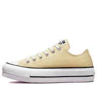 (WMNS) Converse Chuck Taylor All Star Lift Platform Low 'Seasonal Color - Lemon Drop' A00560F