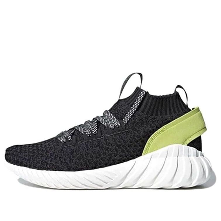 (WMNS) adidas Tubular Doom Sock Pk 'Black Green' CQ2484