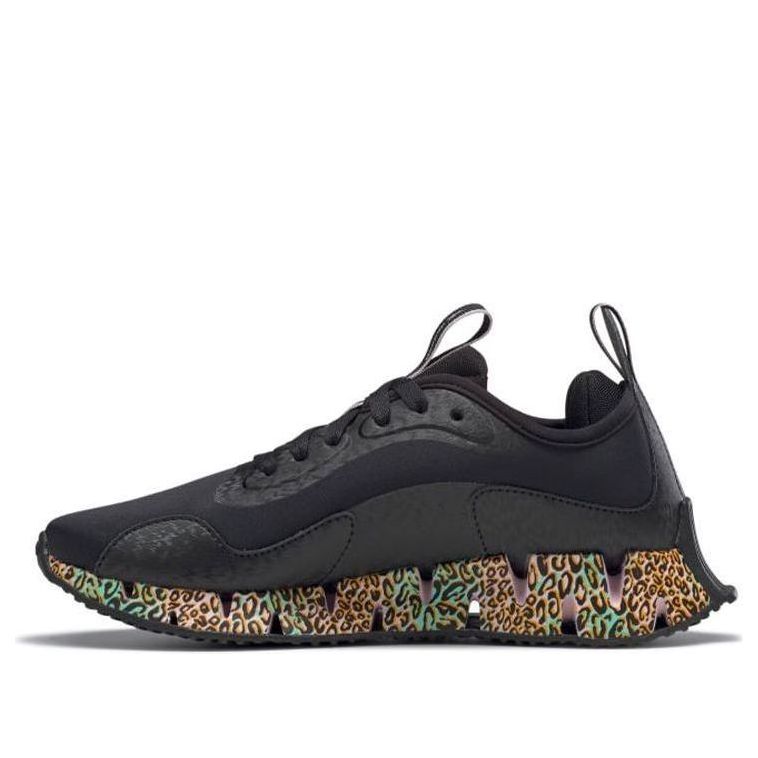 (WMNS) Reebok Zig Dynamica 'Black Animal Print' GY0179