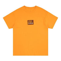 Travis Scott x Mcdonald Cactus Jack Unisex Round-neck Yellow CJMD-SS12