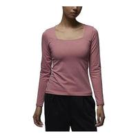 (WMNS) Air Jordan Long Sleeve Top 'Pink' FB5201-618