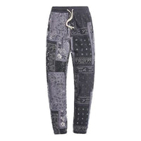 KITH Deconstructed Bandana Williams I Sweatpant 'Grey Black' KH6521-001