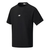 New Balance Athletics Logo-Print T-Shirt Asia Sizing 'Black' 5ED24491-BK