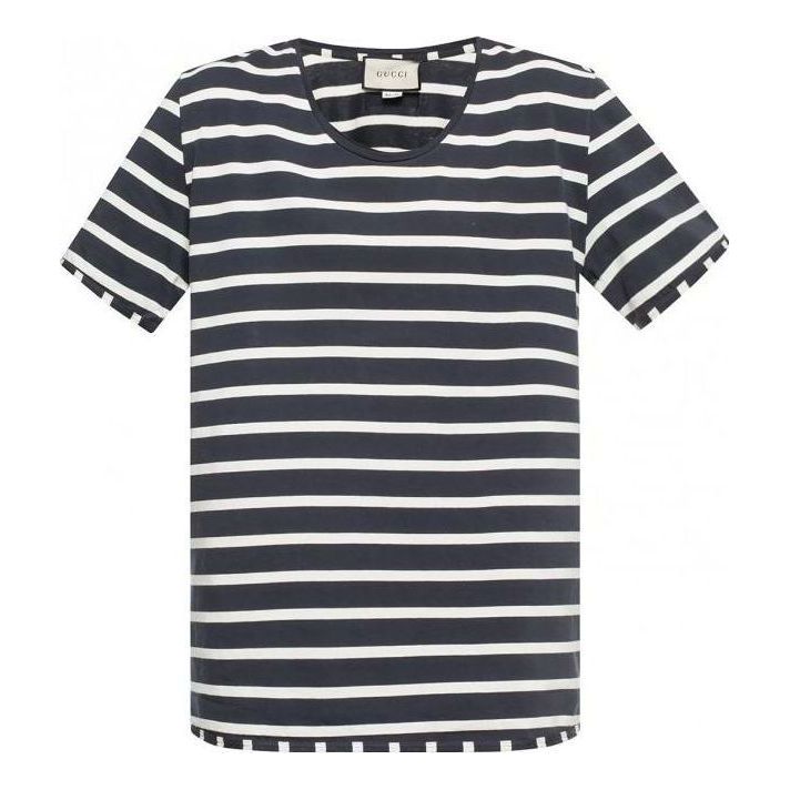 Gucci Striped T-Shirt 'Navy White' 574931-XJBA0-1180