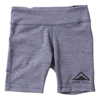(WMNS) Nike AS W NK Fast Short Sports Tight Shorts Silver CU6264-498