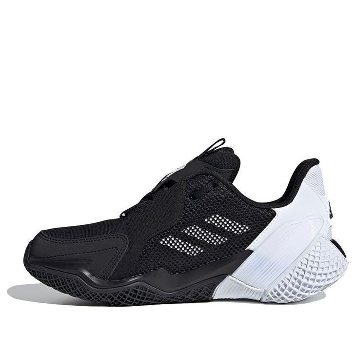 (GS) adidas 4Uture Rnr Running J 'Black White' FV3513