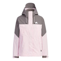 (WMNS) adidas City Escape 3-In-1 Fleece Jacket Asia Sizing 'Pink Grey' JE8588